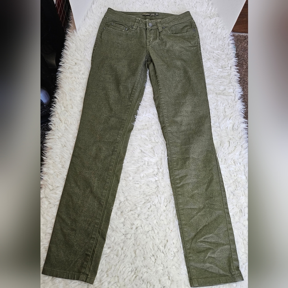 Prana Forest Green Denim Pants
